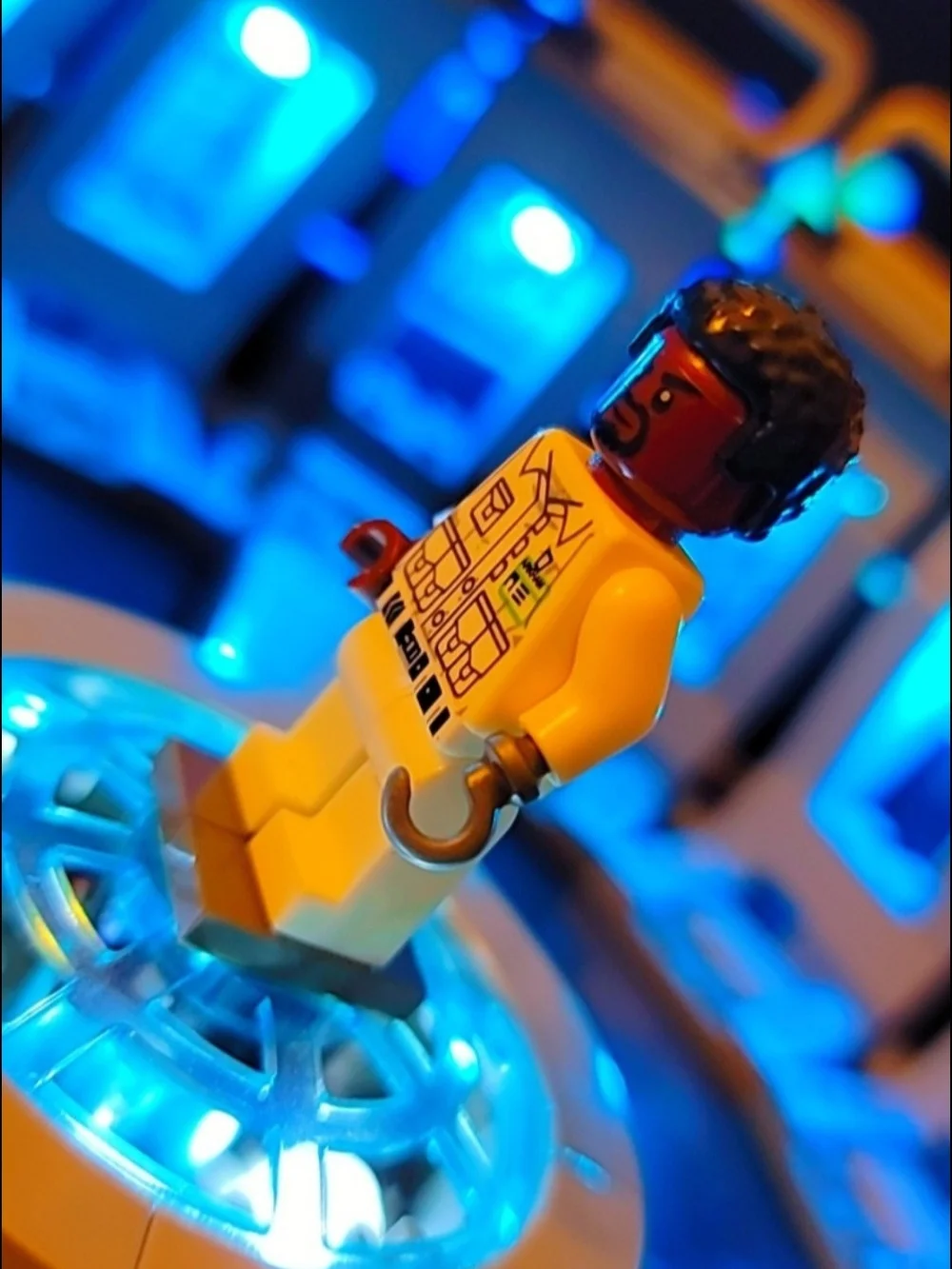 Batman Aaron Cash Minifigure Lego Compatible